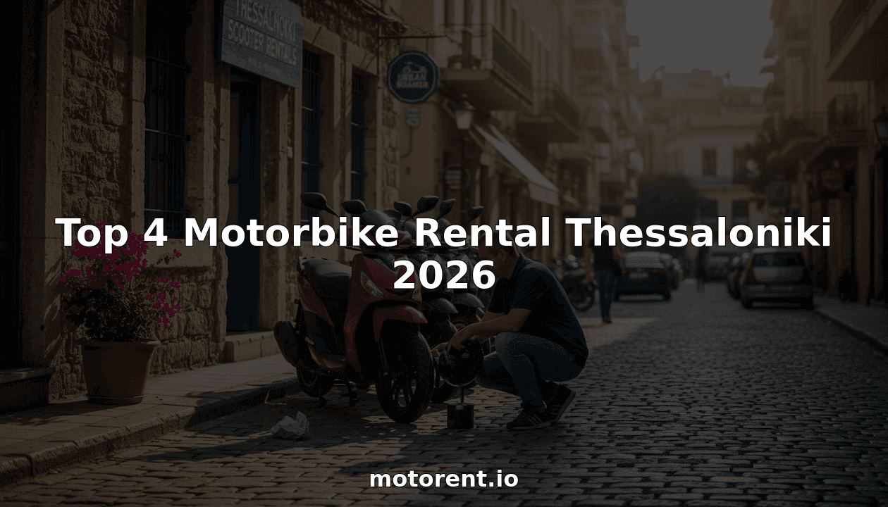 Top 4 Motorbike Rental Thessaloniki 2026