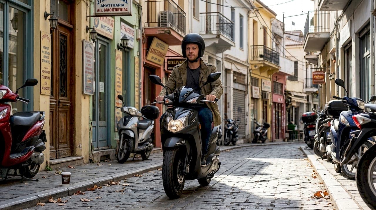 Explore Thessaloniki by scooter: 3x faster city freedom