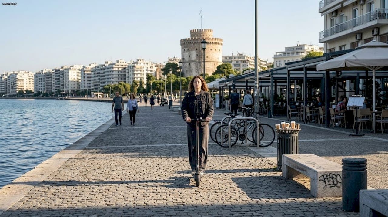 How scooters transform urban exploration in Thessaloniki