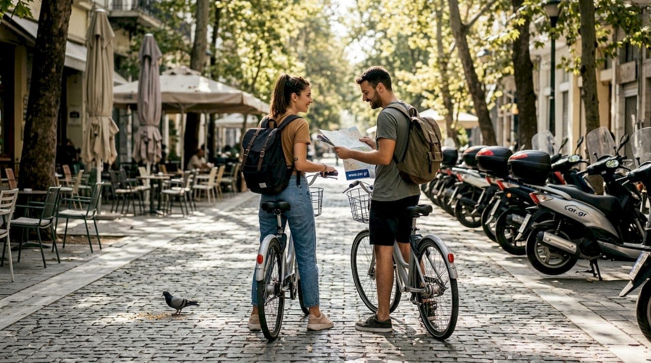 All-inclusive bike rental: Hassle-free touring in Thessaloniki